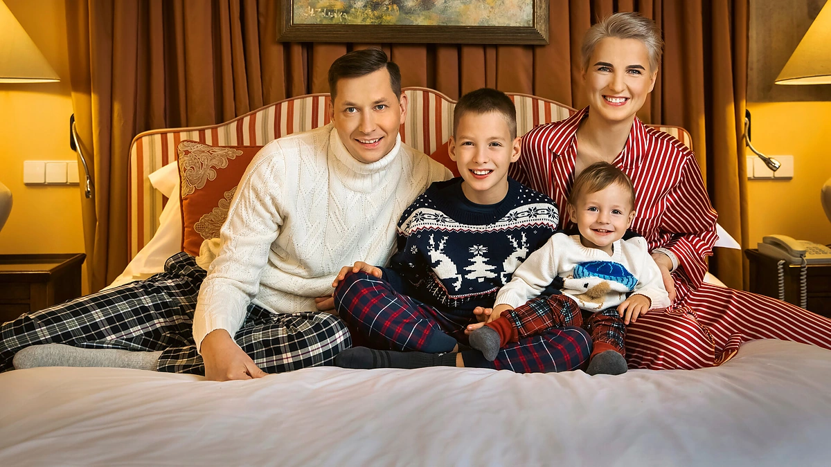 Sima Svorobovič su šeima / Gedmanto Kropio nuotr.