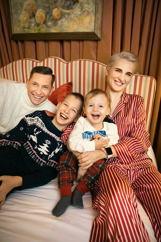 Sima Svorobovič su šeima / Gedmanto Kropio nuotr.