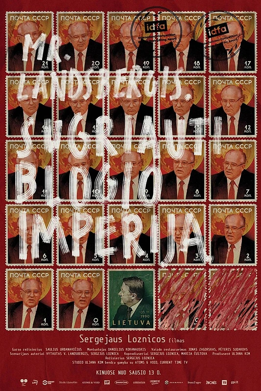 Filmo „Mr. Landsbergis. Sugriauti blogio imperiją“ plakatas