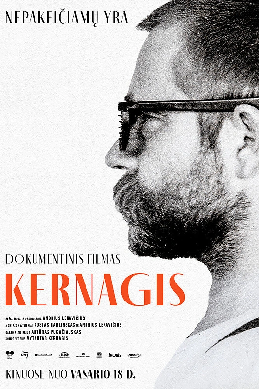 Dokumentinio filmo „Kernagis“ plakatas