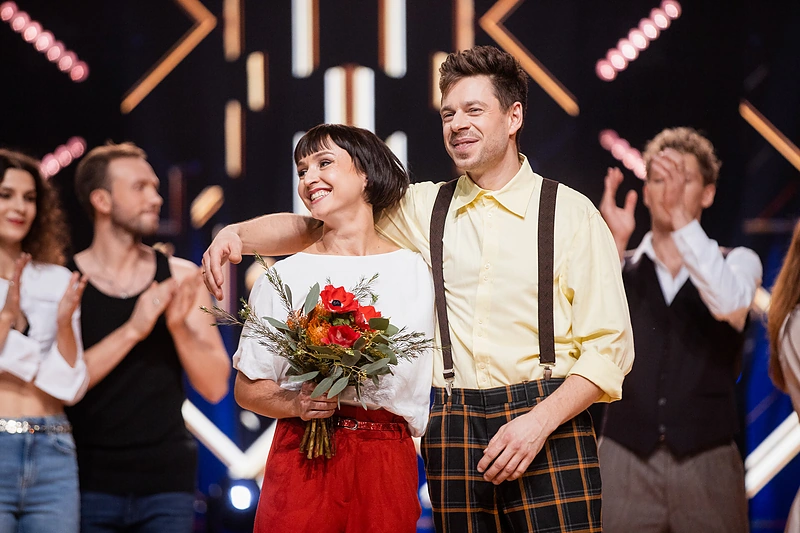 „Šok su žvaigžde“ pusfinalis / Justino Stacevičiaus / LRT nuotr.