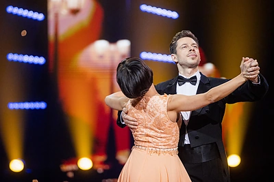 „Šok su žvaigžde“ pusfinalis / Justino Stacevičiaus / LRT nuotr.