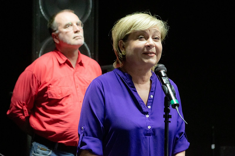 Edita Mildažytė ir Saulius Pilinkus / G.Skaraitienės nuotr.