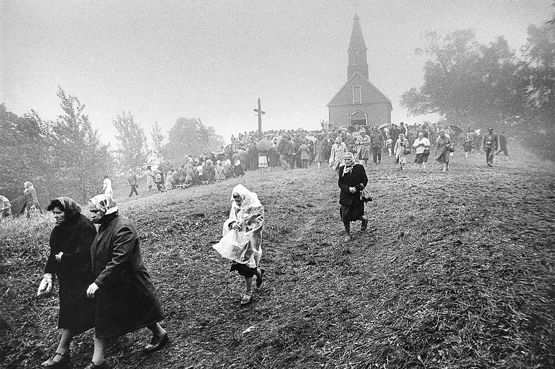 Žemaičių Kalvarija, 1982 m. / Romualdo Požerskio nuotr.