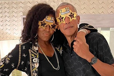 Michelle ir Barackas Obamos / „Instagram“ nuotr.