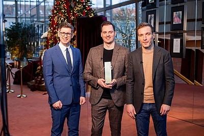 Norbertas Černiauskas, Martynas Butkevičius ir Povilas Oželis / Justino Stacevičiaus nuotr.