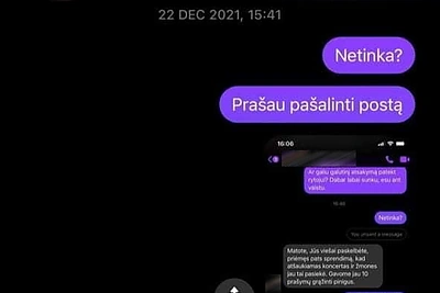 Ruslano Kirilkino susirašinėjimas su baro „Grafaitė“ šeimininkais / Soc. tinklų nuotr.