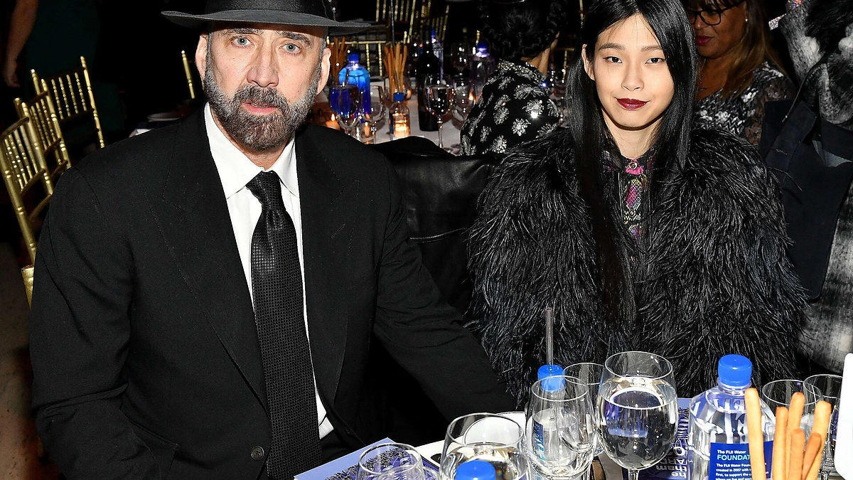 Nicolas Cage'as ir Riko Shibata / „Scanpix“ nuotr.