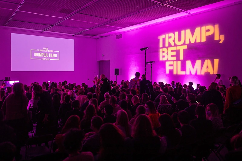 Vilniaus trumpųjų filmų festivalio atidarymas / Irmanto Gelūno nuotr.