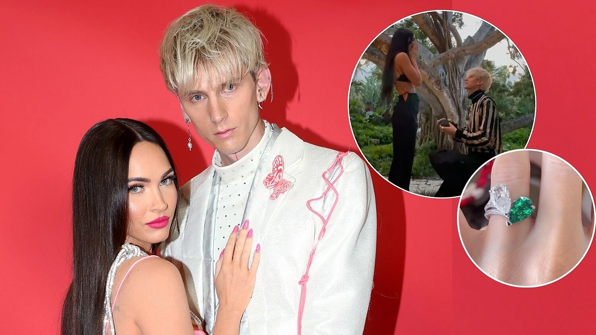 Megan Fox ir Machine Gun Kelly / Scanpix nuotr.