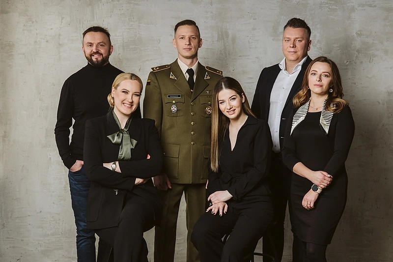 Mjr. Donatas Suchockis, Dr. Agnė Liubertaitiė-Amšiejė, Inga Bakutienė, Emilija Finagėjavaitė, Stanislavas Savickis-Stano, Aleksandras Brokas / Tomo Adomavičiaus nuotr.