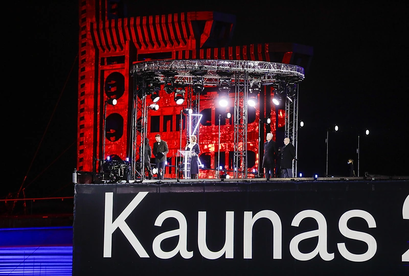 Kaunas – Europos kultūros sostinė 2022 atidarymas / Teodoro Biliūno / BNS nuotr.