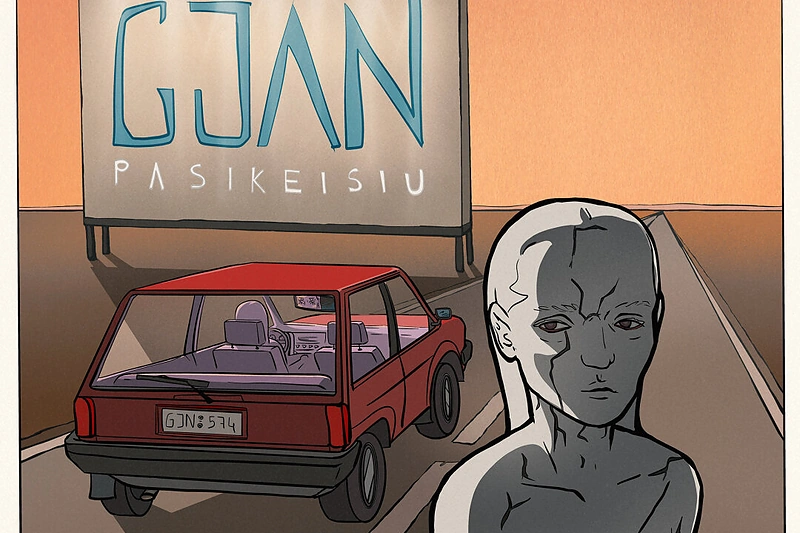 GJan dainos „Pasikeisiu“ vizualizacija