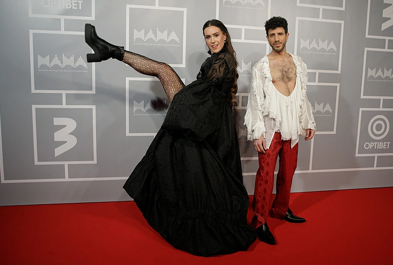 M.A.M.A 2021 raudonojo kilimo svečiai / Teodoro Biliūno nuotr.