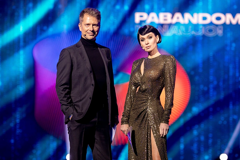 Giedrius Masalskis ir Ieva Stasiulevičiūtė / Edvardo Blaževič / LRT nuotr.