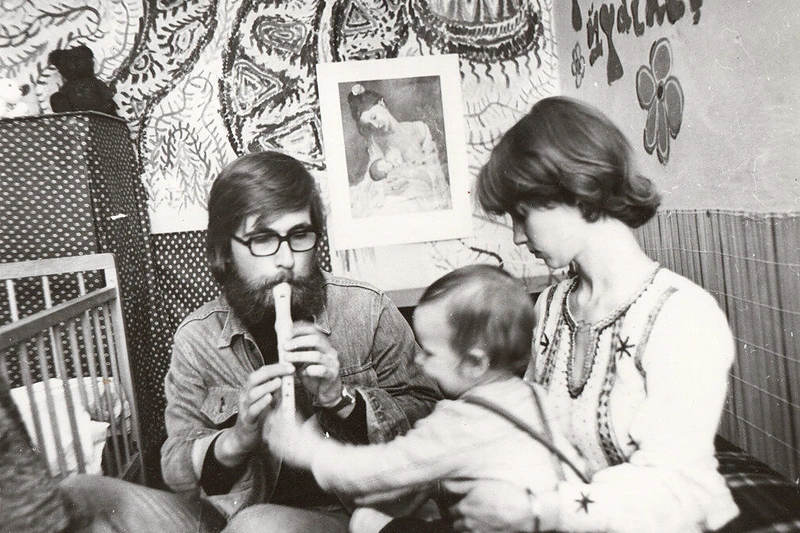 Vytautas Kernagis su šeima / Šeimos archyvo nuotr.