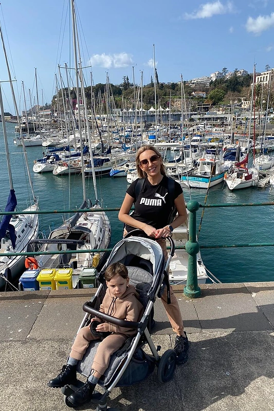 Gerdos Žemaitės šeimos atostogos Madeiroje / Asmeninio albumo nuotr.