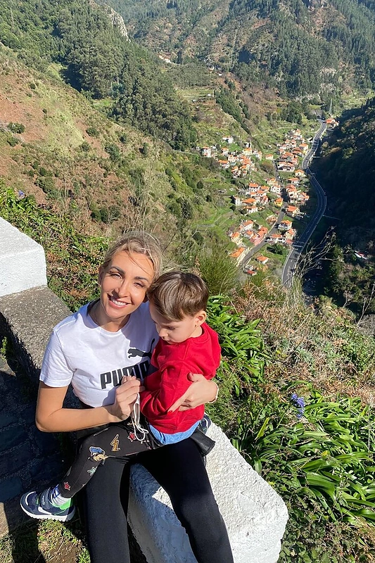 Gerdos Žemaitės šeimos atostogos Madeiroje / Asmeninio albumo nuotr.