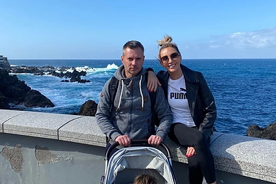 Gerdos Žemaitės šeimos atostogos Madeiroje / Asmeninio albumo nuotr.