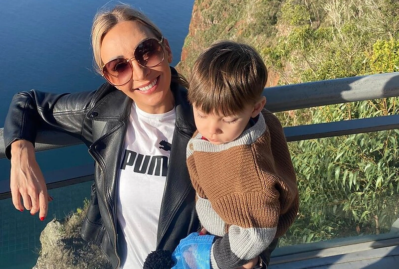 Gerdos Žemaitės šeimos atostogos Madeiroje / Asmeninio albumo nuotr.