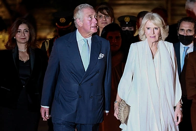 Kornvalio hercogienė Camilla ir Princas Charlesas / „Scanpix“ nuotr.