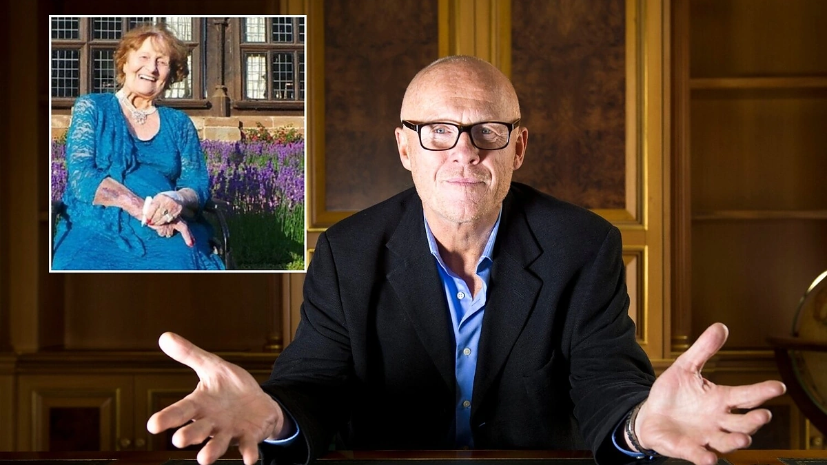 Milijardierius Johnas Caudwellas su mama Beryl / „Vida Press“ ir socialinių tinklų nuotr.