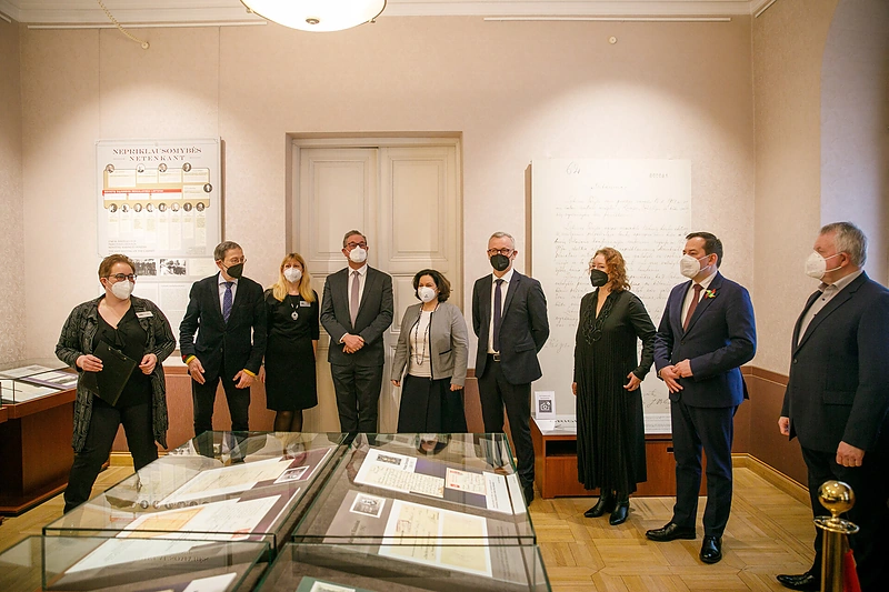 Vasario 16-osios Akto ekspozicija / Eriko Ovčarenko nuotr.