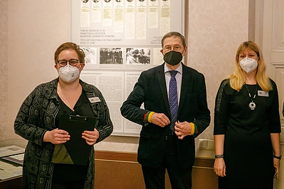 Vasario 16-osios Akto ekspozicija / Eriko Ovčarenko nuotr.