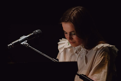 Gabrielės Vilkickytės koncerto akimirka / Ryčio Šeškaičio nuotr.