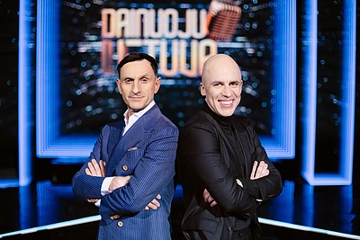 Dainius Kazlauskas ir Vidas Bareikis / Edvardo Blaževič nuotr.