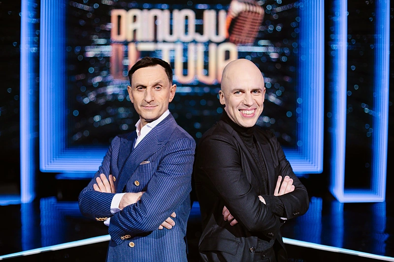 Dainius Kazlauskas ir Vidas Bareikis / Edvardo Blaževič nuotr.