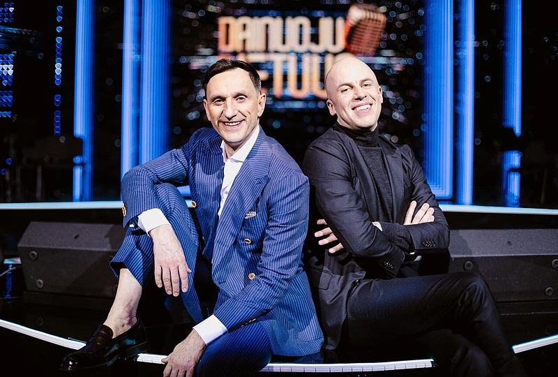 Dainius Kazlauskas ir Vidas Bareikis / Edvardo Blaževič nuotr.