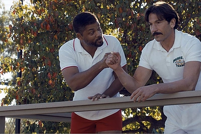 Willas Smithas filme „Williams metodas“ / Stop kadras