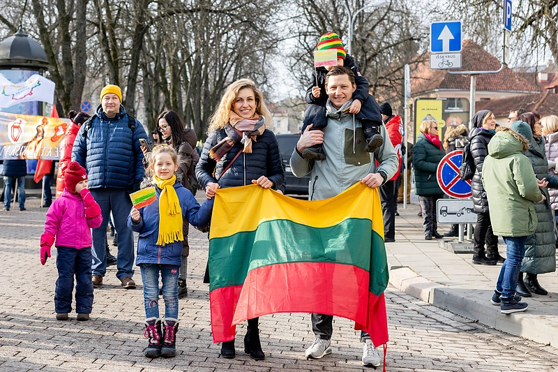 Mockevičių šeima / Luko Balandžio nuotr.