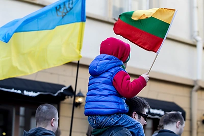 Vilniuje, Kaune ir Klaipėdoje – solidarumo su Ukraina akcijos