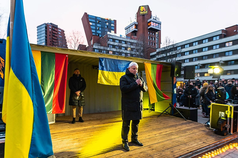 Klaipėdos šviesų festivalis / Domo Rimeikos nuotr.