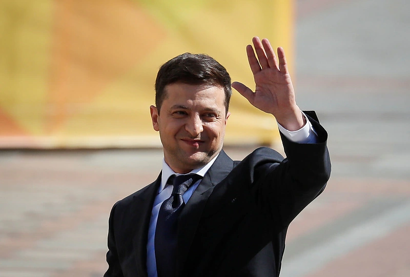 Volodymyras Zelenskis / „Scanpix“ nuotr.