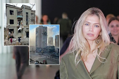 Atlikėja V.Brežneva parodė niokojamą Ukrainą: „Mano šeima nuo sprogimų slepiasi rūsiuose“