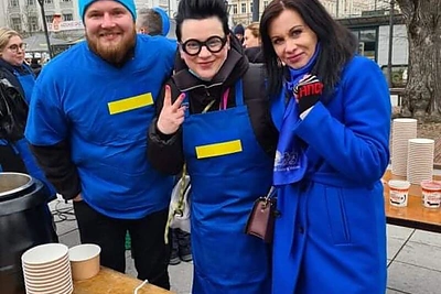 Iniciatyva „Ateik barščių, paremk Ukrainą“ / Organizatorių nuotr.