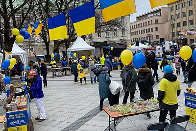 Iniciatyva „Ateik barščių, paremk Ukrainą“ / Organizatorių nuotr.