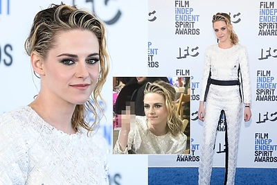 Netikėtas K.Stewart palaikymas Ukrainai: apdovanojimų metu Putinui parodė vidurinį pirštą