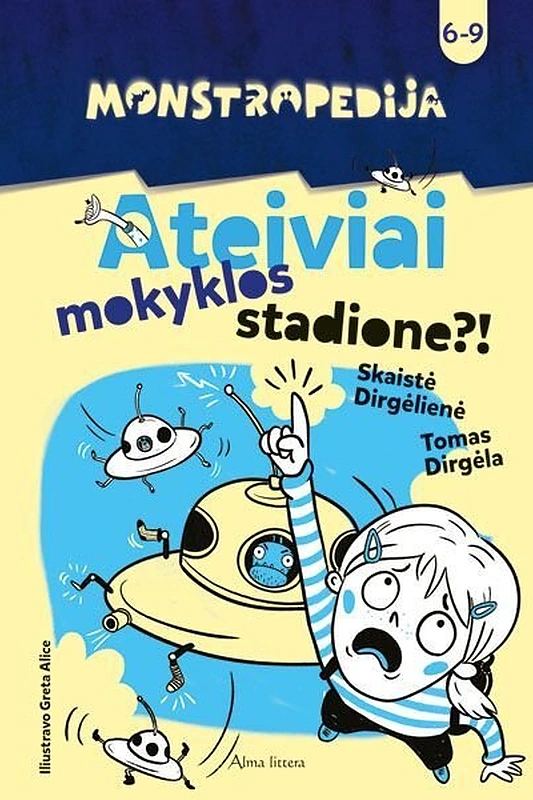 Knygos „Ateiviai mokyklos stadione“ viršelis