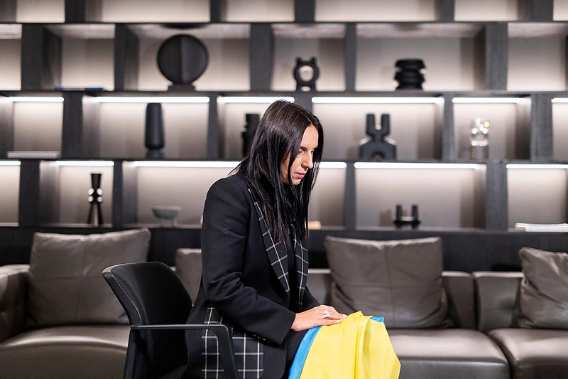 Ukrainos atlikėja Jamala / Irmanto Gelūno nuotr.