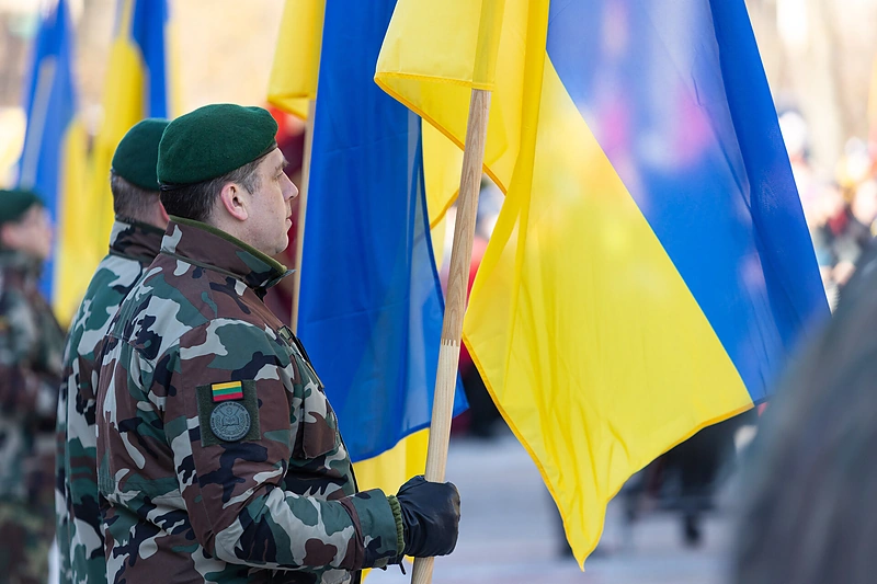 Vėliavų pakėlimo ceremonija / Žygimanto Gedvilos nuotr.