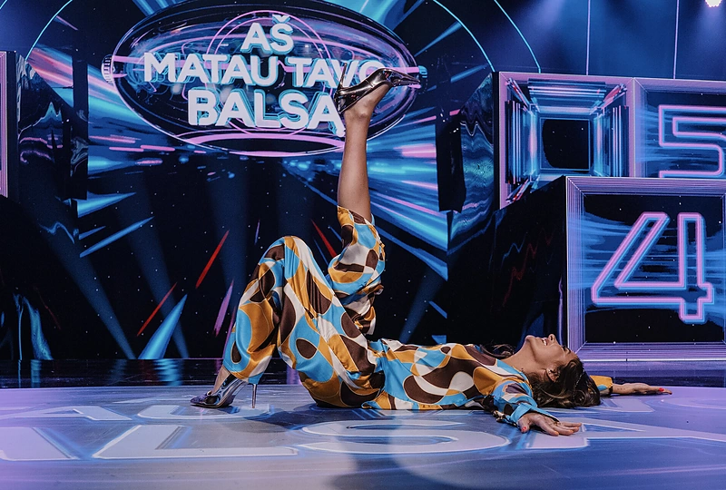 Šou „Aš matau tavo balsą“ / LNK nuotr.