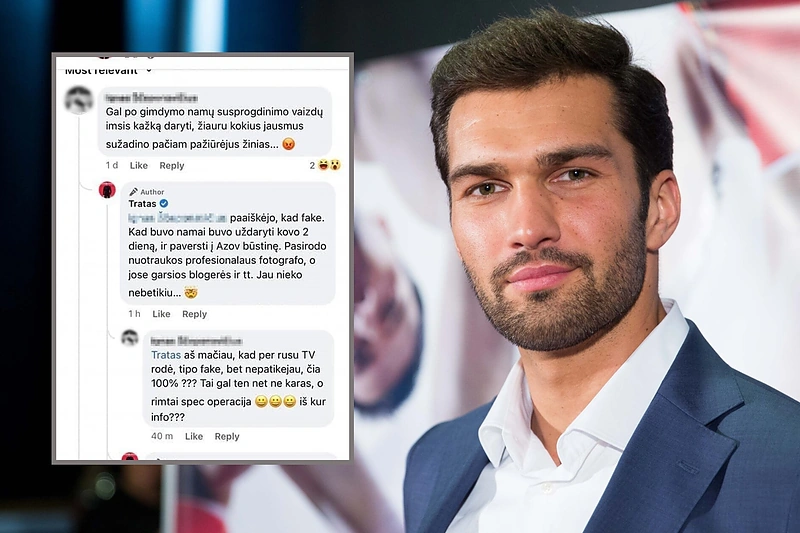 Rusijos melu apie Mariupolio ligoninę patikėjęs Ž.Tratas sulaukė kirčių: „Gėda!“