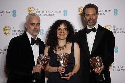 2022-ųjų BAFTA apdovanojimų akimirka / „Scanpix“ nuotr.