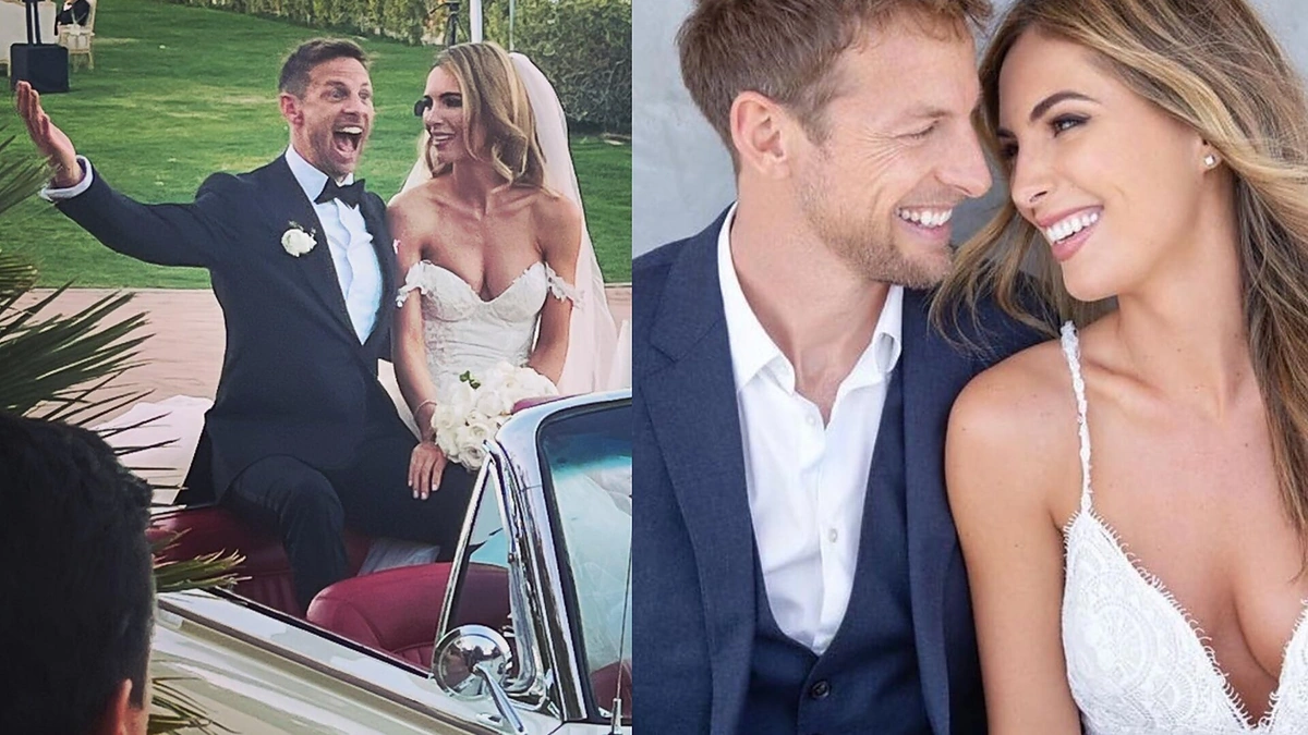 Jensonas Buttonas ir Britnny Ward / „Instagram“ nuotr.