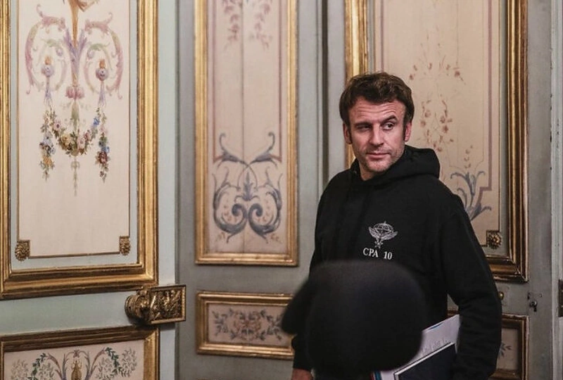 Emmanuelis Macronas / Soazig De La Moissonnière nuotr.