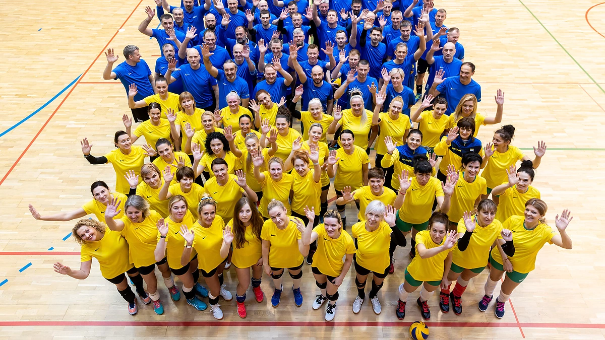 Tinklinio turnyras „Laimė Cup 2022“ / Žygimanto Gedvilos / BNS nuotr.